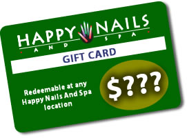 Happy Nails - Gift Card